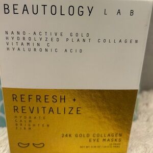 24k gold collagen eye masks